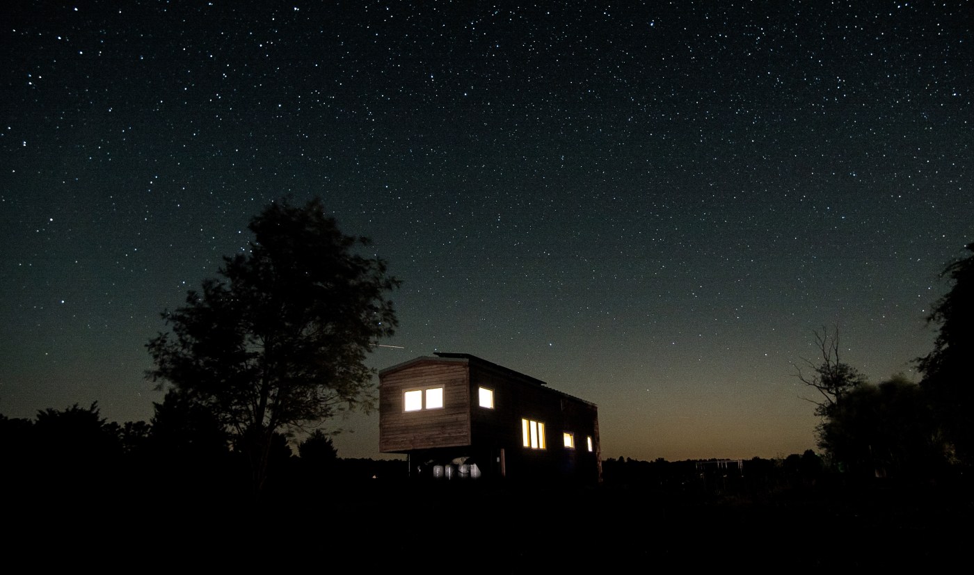 tiny home under the stars